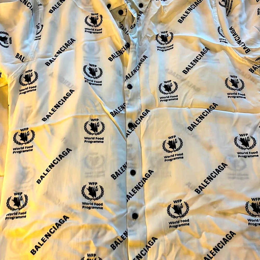 Balenciaga short sleeve shirt